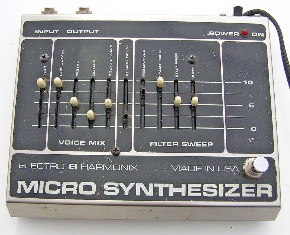 Electro-Harmonix Micro Synthesizer XO Analog Guitar Microsynth 